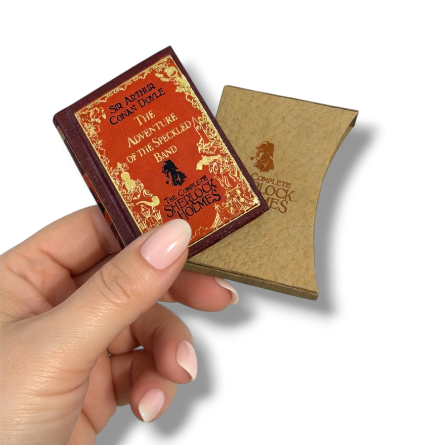 Miniature Book: The Adventure of the Speckled Band - Sir Arthur Conan Doyle