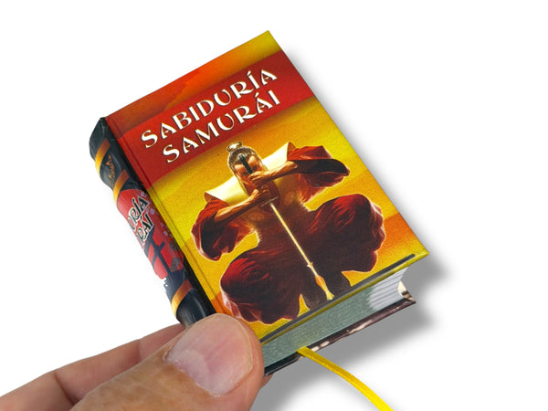 Sabiduria Samurai Bushido, Hagakure, Cinco Anillos mini book hardcover 430 pgs