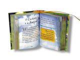 Fabulas de Esopo in Portuguese new mini book hardcover 430 pgs color illustrated