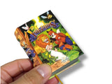 Fabulas de Esopo in Portuguese new mini book hardcover 430 pgs color illustrated