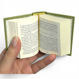 Persuasión by Jane Austen in Spanish gold foil stamping mini book 605pg slipcase