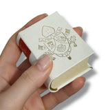 Deus Caritas Est in German tiny book leather hardcover w/slipcase made n Germany