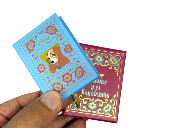 La Dama y el Vagabundo new mini book w/ slipcase in Spanish hardcover 190 pgs