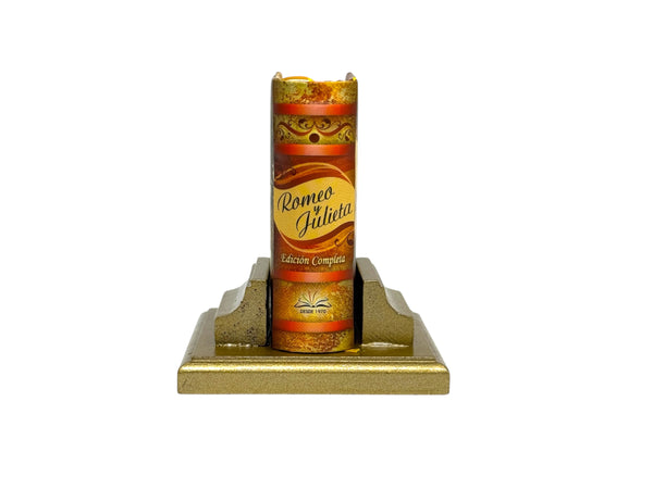 Romeo y Julieta beautiful w/ gold stand