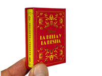 La Bella y la Bestia mini book with slipcase hardcover 190 pag color illustrated
