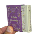 La Bella Durmiente in Spanish Mini Book w/ slipcase hardcover color illustrated