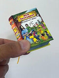 New Children's Bible Set of 2 New and Old Testament Miniature Books with stand
