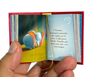 Dumbo in Spanish deluxe Mini Book with slipcase hardcover 190p color illustrated