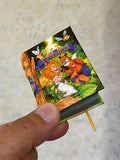new Aesop's Fables mini book 2.60" H hardcover Illustrated 435 pages great gift