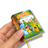 Beautiful mini book Biblia Infantil Nuevo Testamento illustrated easy read 432 p