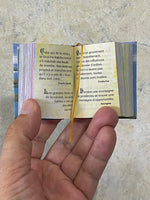 Messages Pour Toute la Vie livre miniature relié de luxe lecture