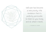 Self Care. Inspirations and Meditations